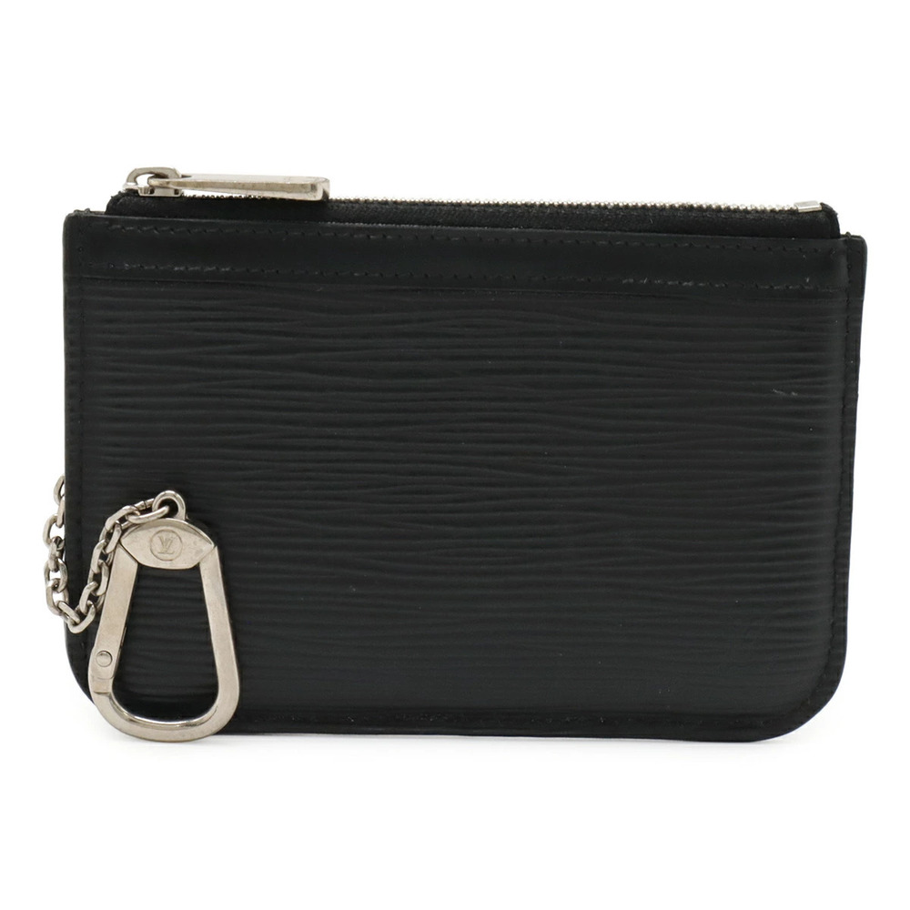 LOUIS VUITTON Epi Pochette NM coin case Wallet Purse Noir Black